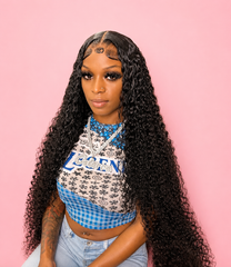 Spanish Curly Frontal Wigs