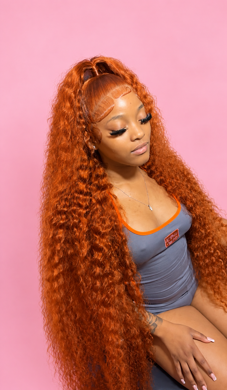 Ginger Orange Frontal Wigs