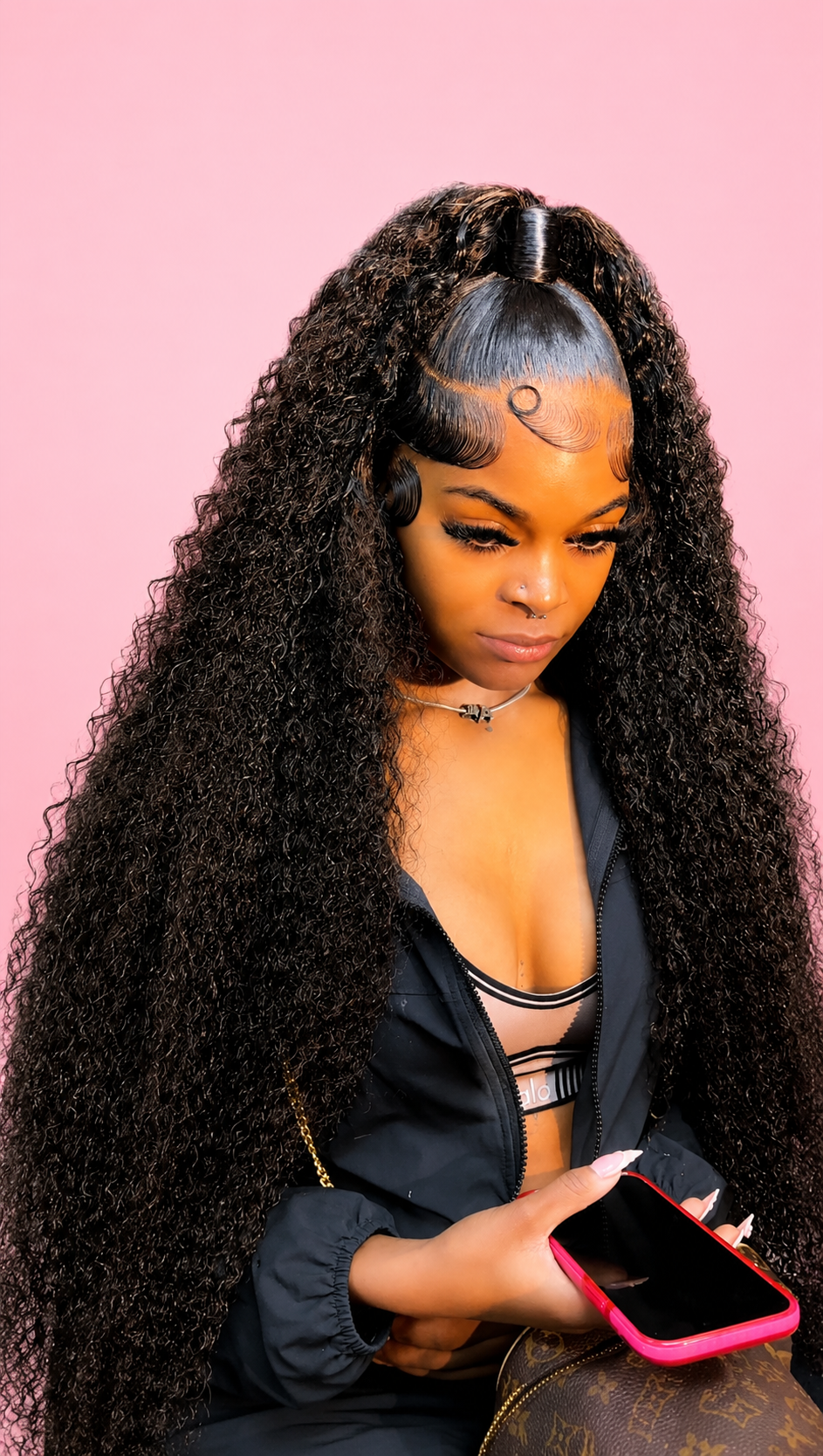 Italian Curly Frontal Wigs