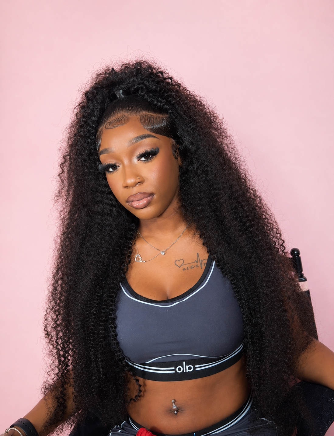 Kinky Curly Closure Wigs